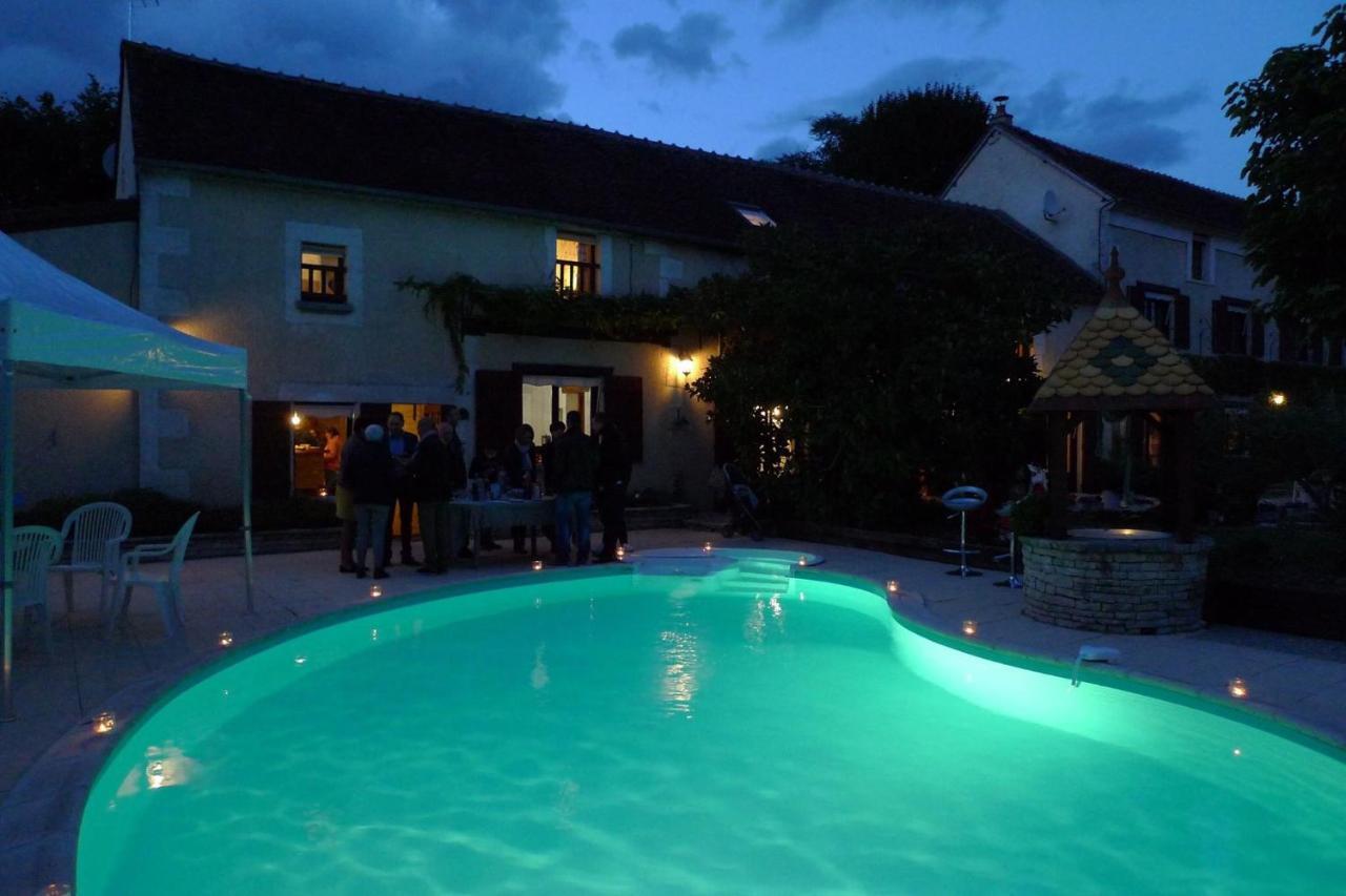 Entre Canal Et Vignes Bed & Breakfast Escolives-Sainte-Camille Bagian luar foto